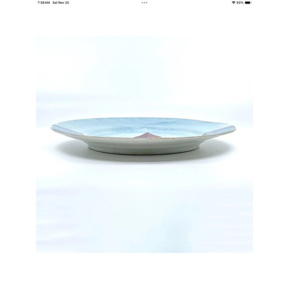 Vtg Limoges Cannes France Rare Plate Granger Porcelain Green Mark Coastal HTF - Picture 8 of 11